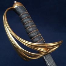 British 1892 Pattern Royal Army Medical Corps Officers Sword of Lt Col Richard George Hanley 17